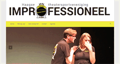 Desktop Screenshot of improfessioneel.nl